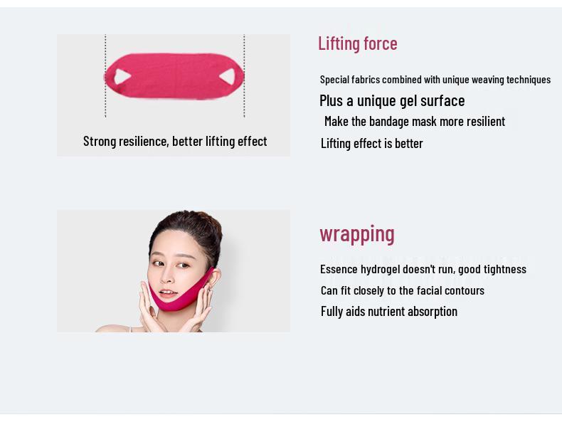 Mousse Girl V-Line Straffende & Revitalisierende Ohr-Maske