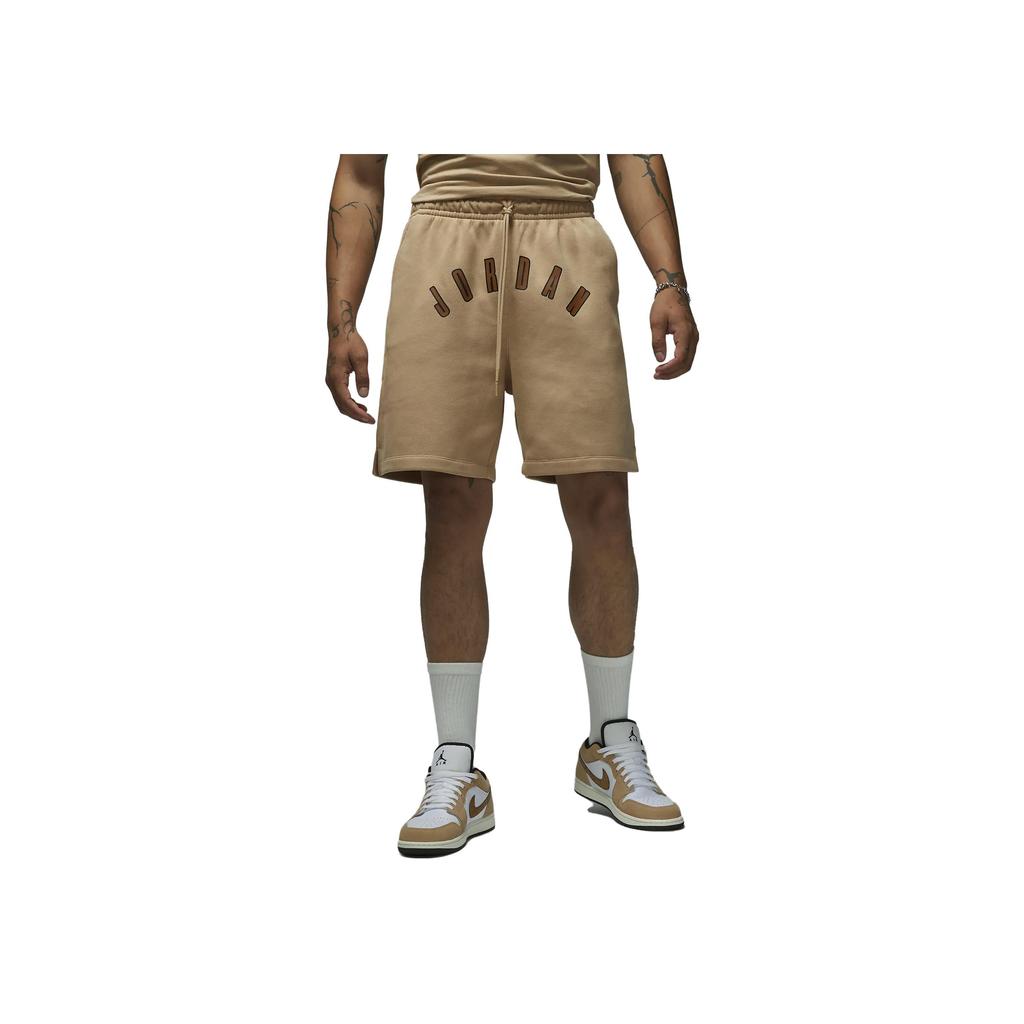 New Jordan Flight Sports Shorts Men's Khaki FB7023-200