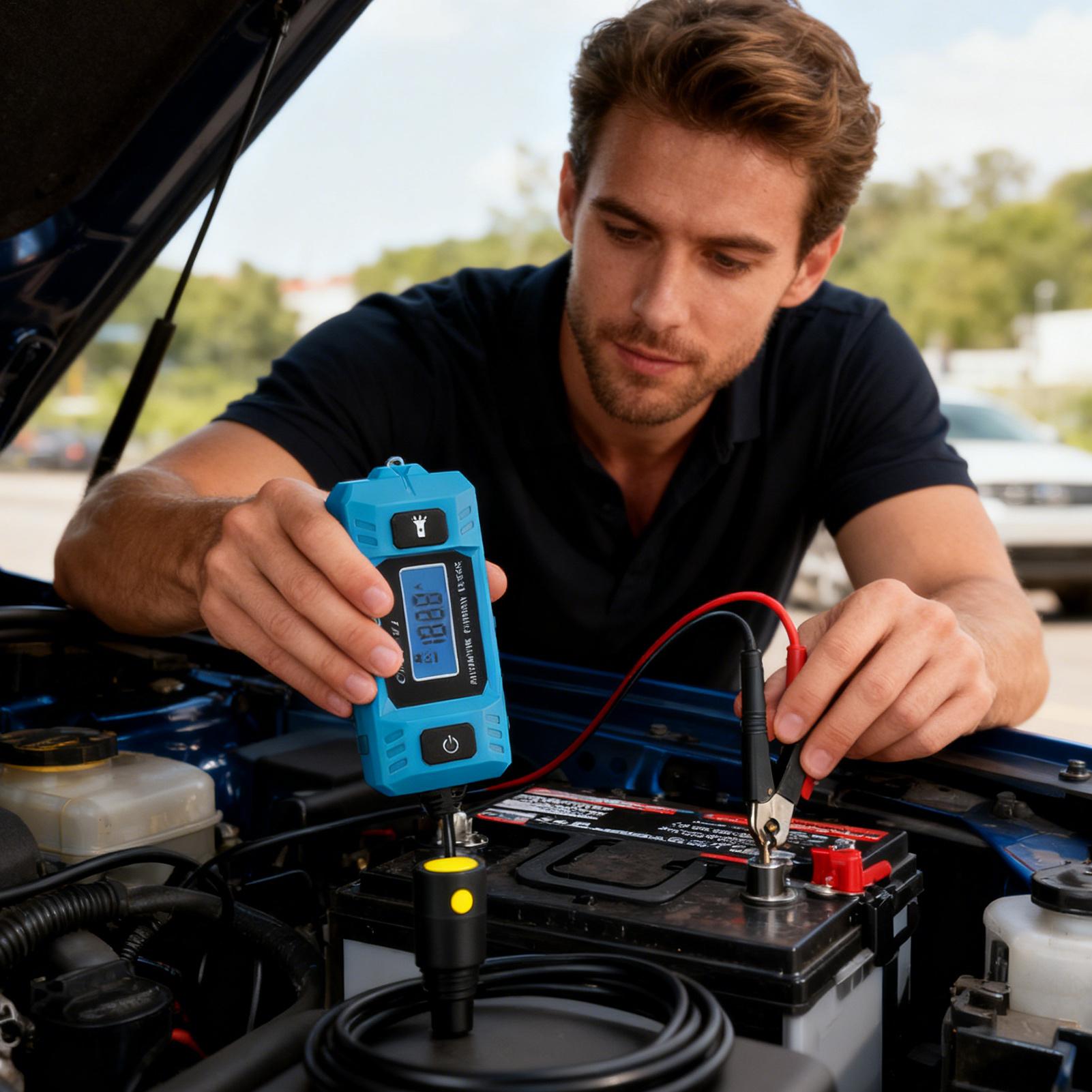 

Car Circuit Tester 20A 48V Relay Fuse Checker With Front Light High-Precision Car Fuse Tester With LCD Screen For Home Garage China Mainland