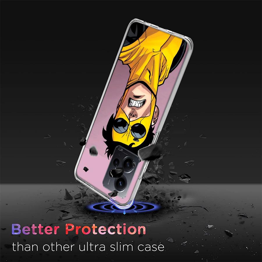 Kreslený neporazitelný kryt na telefon pro Redmi 12 13C 12C 15C 9 10 10C Note 13 Pro Plus 14 15 Pro 9T 9C 9A TPU měkký kryt Průhledný mobilní Ca