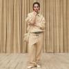 Fear Of God Essentials SS23 Knit Long Sleeve Polo Men Tops Sand White FOG-SS23-041