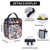 Funny Anime Puella Magi Madoka Magica Insulated Lunch Bag Cooler Bag Reusable,Lunch Container  Portable Tote Lunch Box  Picnic