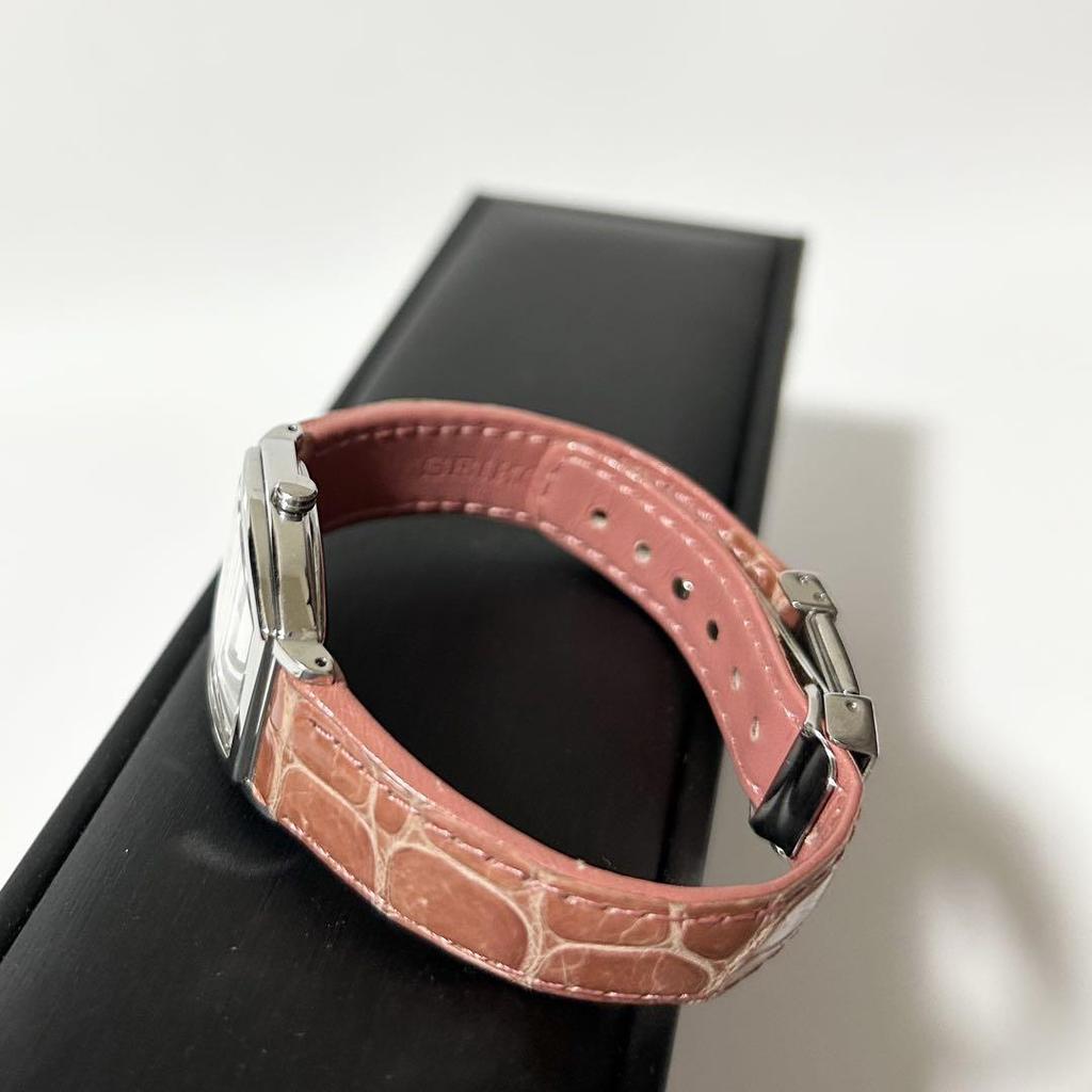 [USED] SEIKO QZ Rukia Stainless Steel Leather Watch, Operation Confirmed