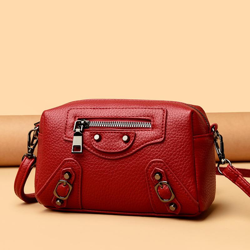 Borsa da donna nuova borsa a tracolla di alta gamma borsa popolare da donna borsa per madre di mezza età di grande capacità