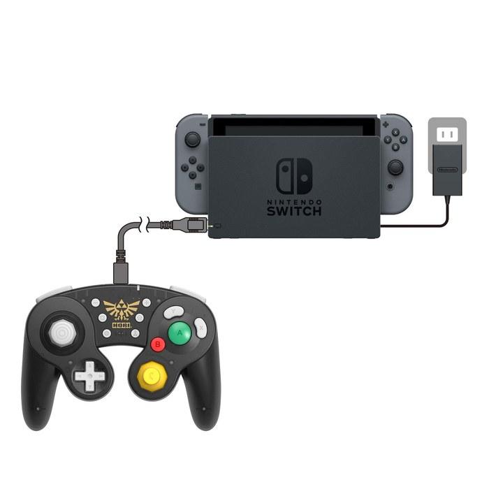 Hori Wireless Classic Controller for Nintendo Switch Zelda Edition