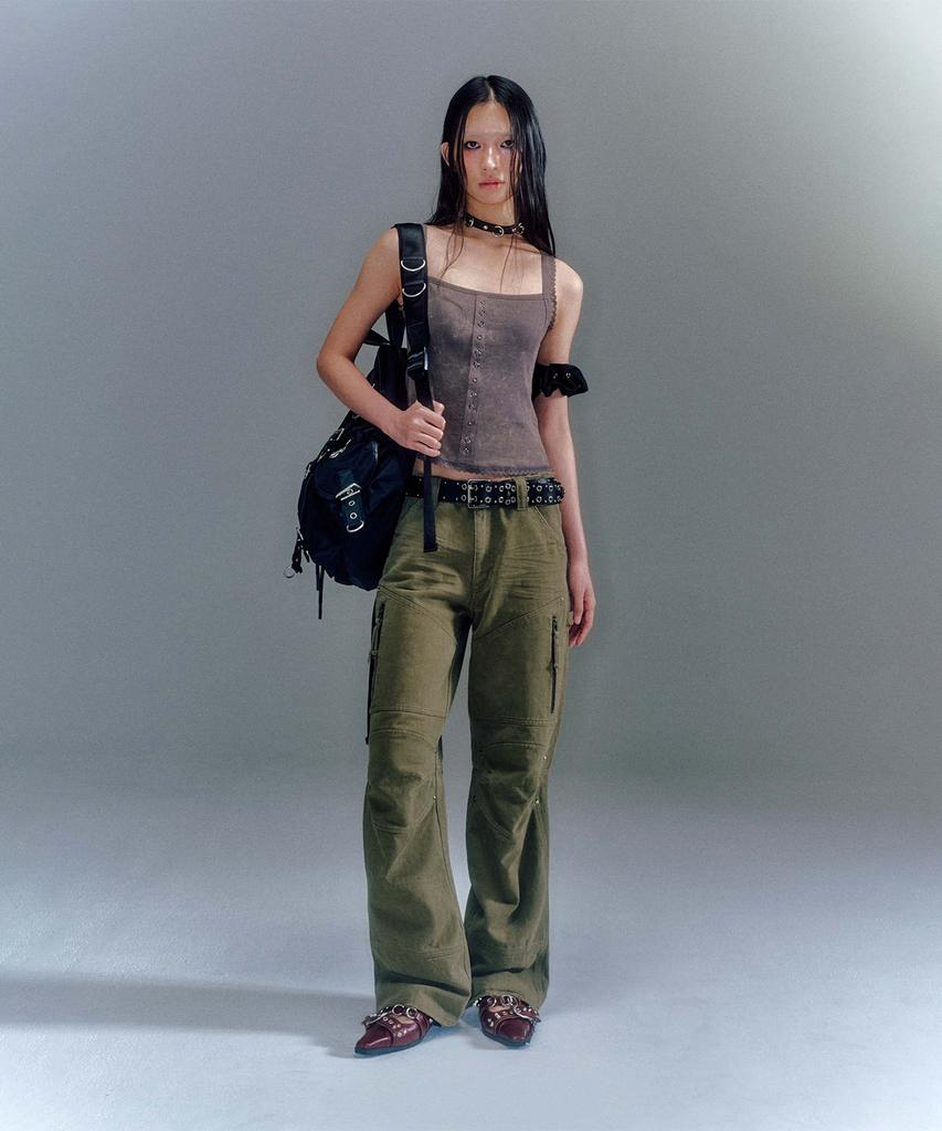 Beikeonteuakaibeu Paul Biker Work-Pants (2Color)