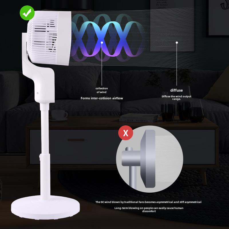 Camel 360° Vertical Household Fan with Remote Control and Timer