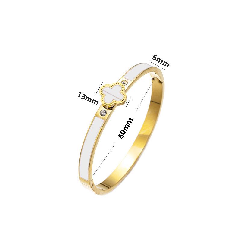 Hot-Selling Titanium Steel Luxury Bracelet Collection: Versatile Design