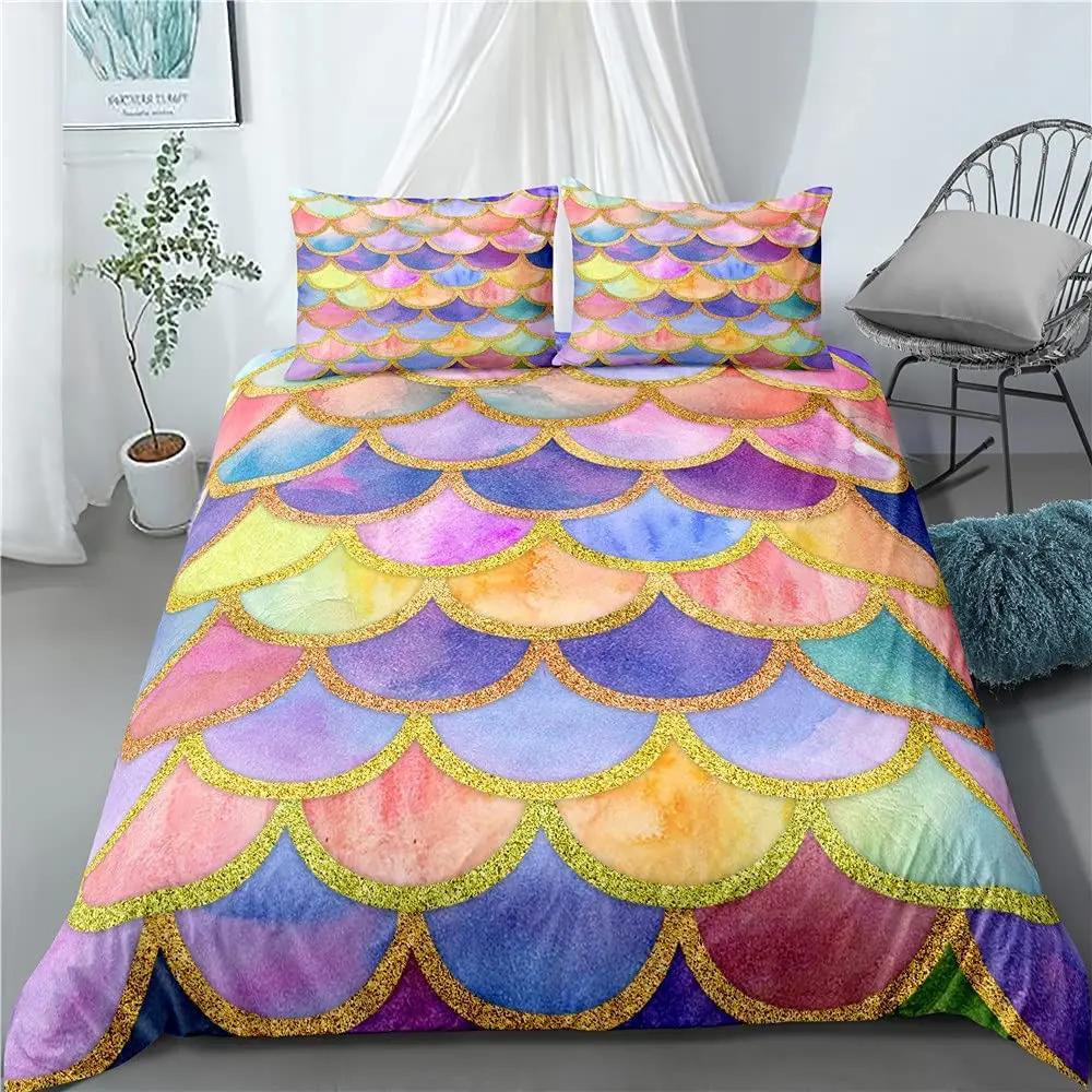 3 Pcs Soft Luxury Youth 100% Polyester Shell ,3-Piece Modern Flower Skull Duvet Cover Set Queen Size Red No Comforter