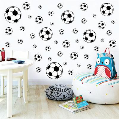 Creative Football Pattern Bedroom Living Room Kitchen Bathroom Wall Decoration Stickers