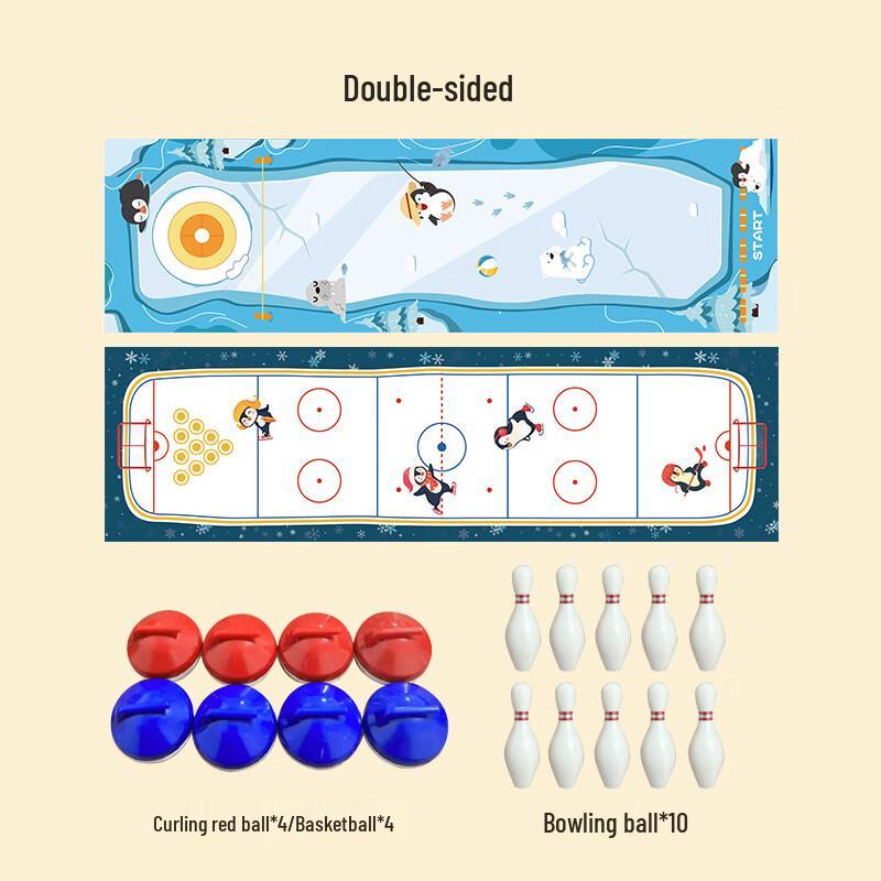 Polar Bear 3-in-1 Tabletop Sports Game
