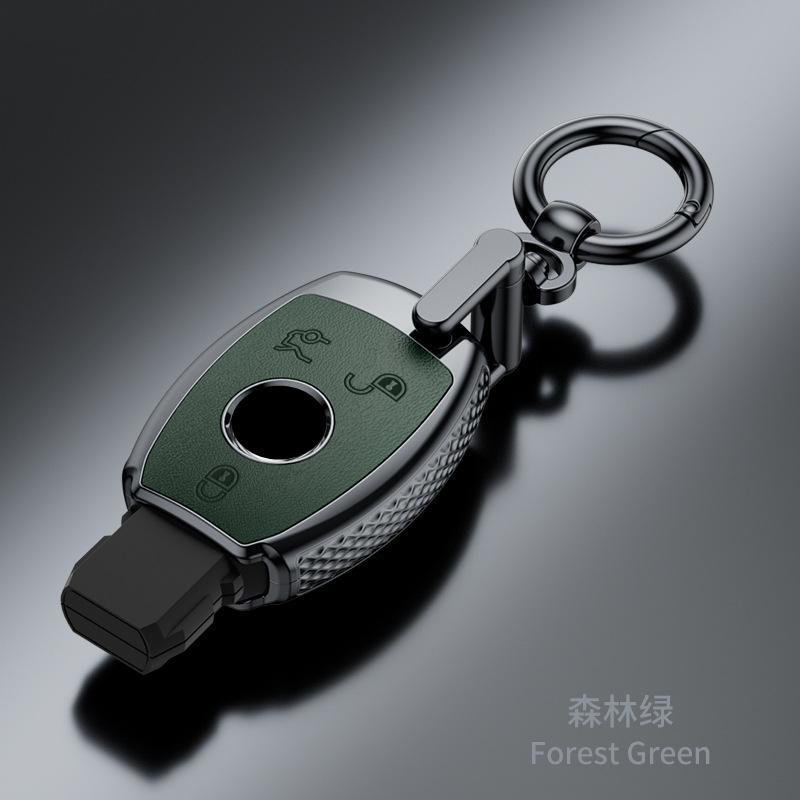 Plastic Car Key Case Remote Cover Shell Holder Styling For Mercedes Benz A B C E S Class S400L CLA CLS GLC GLE GLS EQE EQS GLA