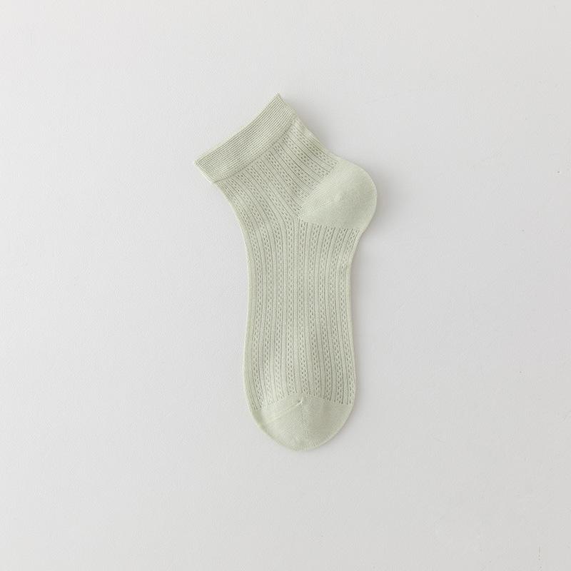 Female Summer Thin Mesh Breathable Grade 7A Antibacterial Ballet Socks