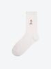 [Schuwer] Embroidered Mid-calf Socks HPAO5FA202