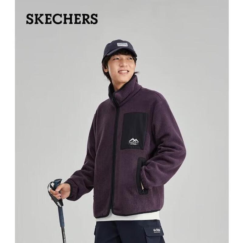 Skechers Unisex Fleece Jacket L423U070 XS