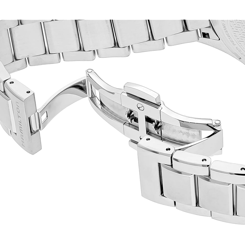 HAMILTON Men's Broadway Watch H43311135, Quartz, Stainless Steel, Sapphire Crystal [Parallel Import]