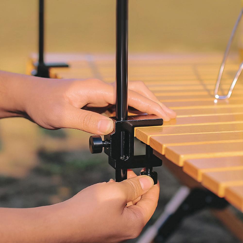 Desktop Storage Rack Multi-functional Camping Desktop Shelves Adjustable Lightweight for Picnic Barbecue Travel Hiking Supplies