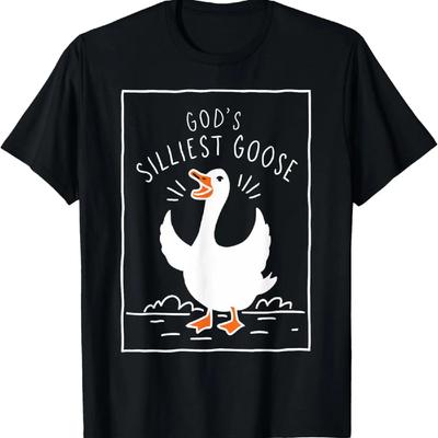T-shirt d'oie la plus sotte de Dieu