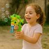 Plastic Dolphin Bubble Gun with 2 Refills Ideal for Children Outdoor Game