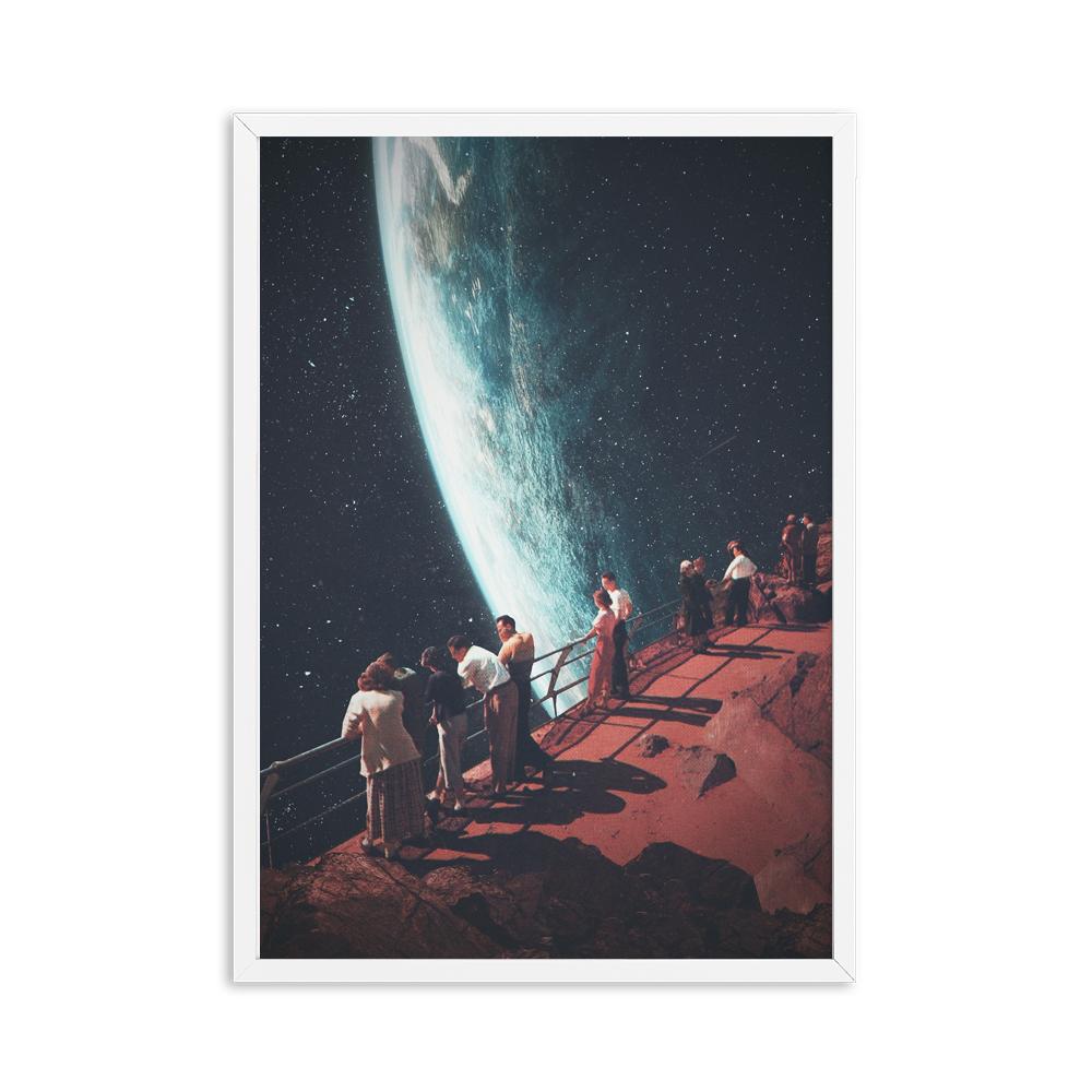 

Ночное небо, художественные принты, Земля, холст, постеры, сюрреализм, Галактика, космическая Луна, холст, живопись, плавание, космические настенные панно, научно-фантастический декор 50x70cm No Framed