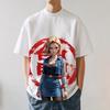 2026 New Dragon Ball Android 18 Japanese Style Classic Print T-shirt Short Sleeve T-shirt Men's and Women's T-shirt Men's Tops
