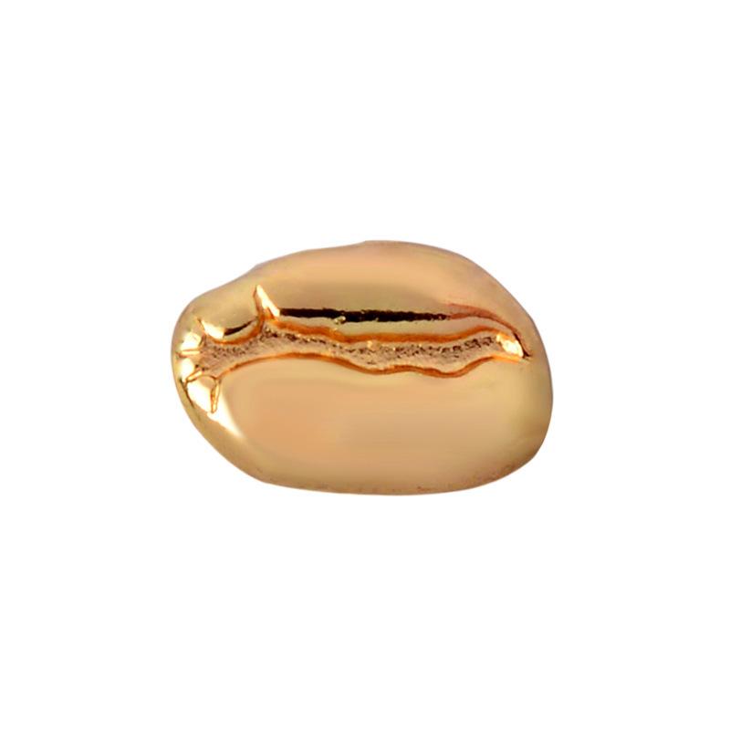 

Cartoon Unique Creative Coffee Bean Enamel Alloy Brooch For Stylish Accessories XZ957