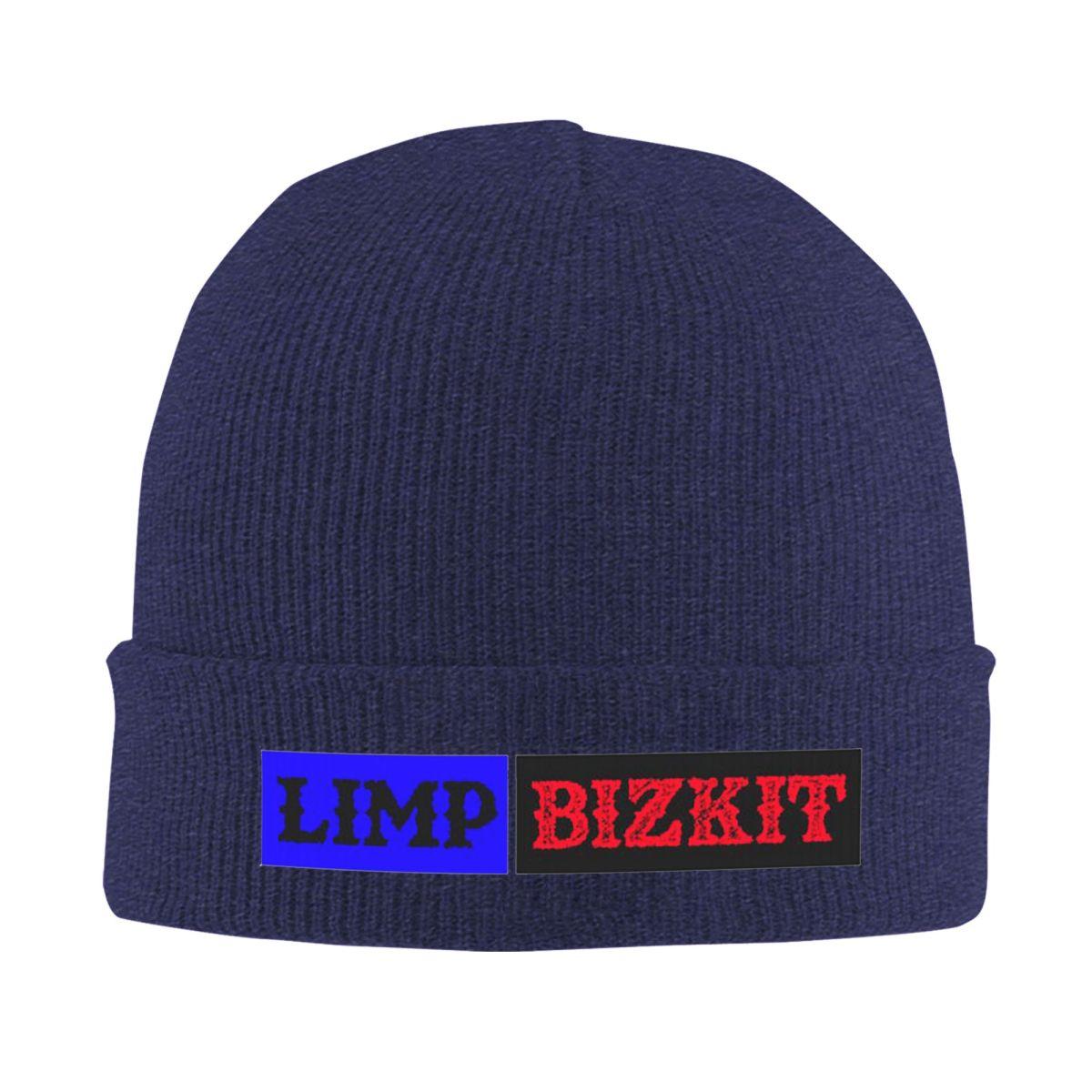 

Limp Bizkit Warm Knitted Cap Fashion Bonnet Hat Autumn Winter Outdoor Beanies Hats for Men Women Adult One Size
