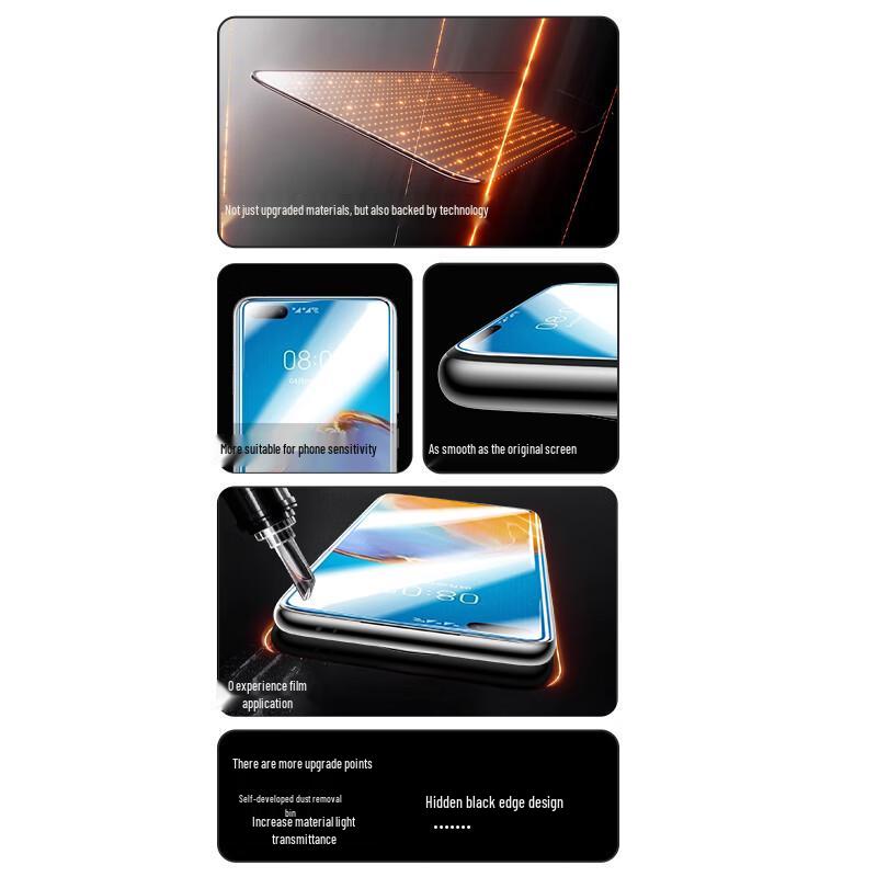 Smorss 3D Curved Full Glue Ceramic Screen Protector for Huawei P40 Pro/Pro+