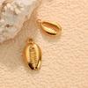 European & American Ocean Series Seashell Stainless Steel Plated Jewelry: DIY Fashion Bracelets, Earrings & Necklace Accessories
