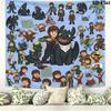 How Train Dragon Wall Tapestry Aesthetic Wall Hanging Printed Fabric Blanket Decorative Tapestries For Bedroom Living Room Home Decor