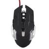 RGB Kabelgebundene Gaming-Maus Seitentasten-Design 1200DPI RGB Atemlicht USB Mechanische Gaming-Maus