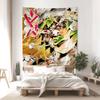 Anime JoJo Bizarre Adventure Retro Tapestry Art Printing Cheap Hippie Wall Hanging Wall Tapestries Mandala Art Home Decor