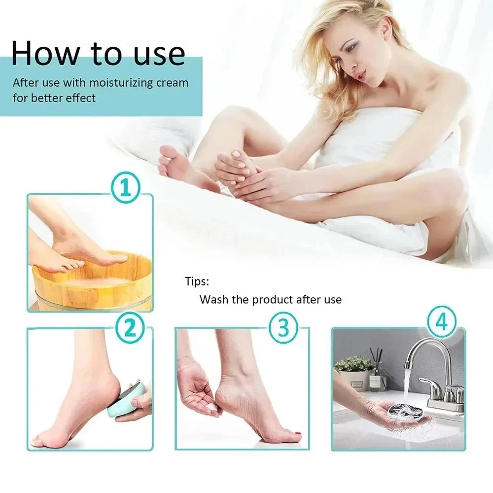 Râpe à Pieds Nano Verre Pour Enlever Peaux Mortes Callosités Lime Plaque Pieds Pour Talons Raclage Enlève Peau Plante Pied Pédicure Pierre Ponse