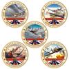 Battle of Britain commemorative coin, military coin, challenge coin, commemorative medal, enthusiast's collection
