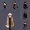 Scale Female Head Asian Pale Head for Female Seamless Action Figure Collection Blonde 1/12 Sculpt, Girl, Skin, Sculpt, 6-Inch (Long Hair)