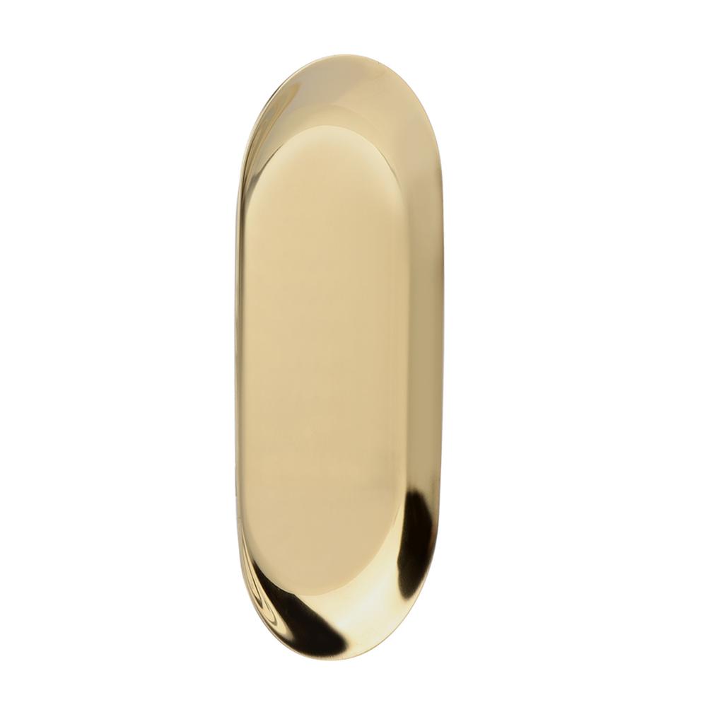 Nordic Stil Edelstahl Lagerung Tablett Kosmetik Schmuck Kuchen Platte für Büro Schreibtische