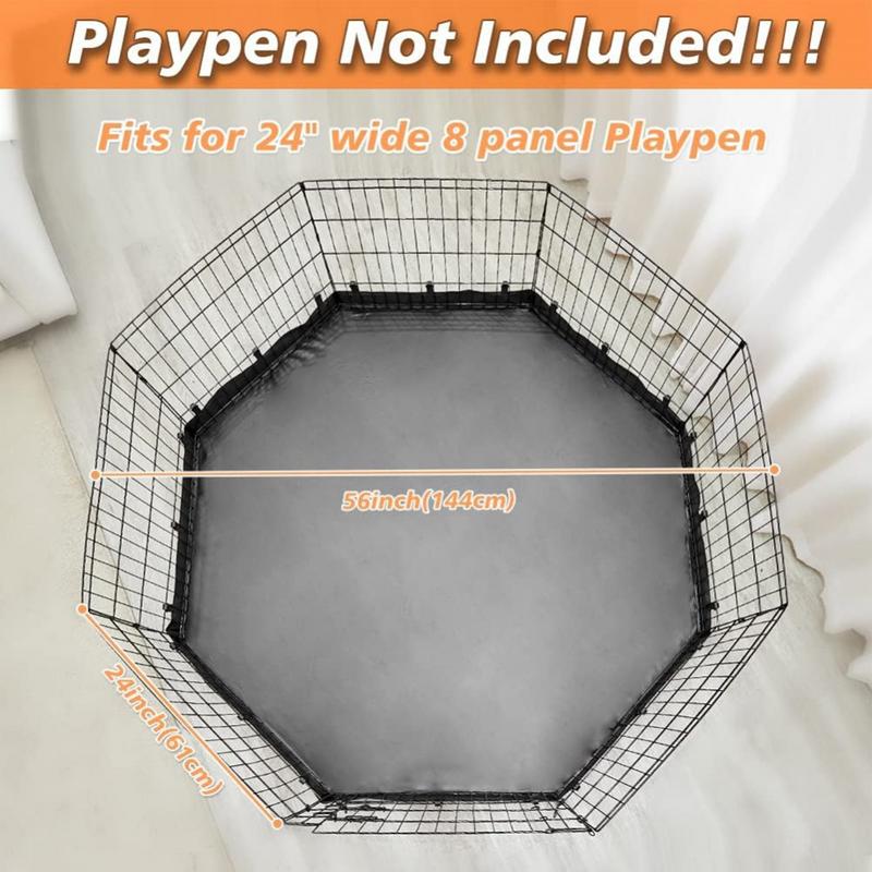 Heavy Duty Large Dog Playpen Pad Dog Pen Mat Waterproof Indoor Cat Fence Pad Oxford Cloth Washable Puppy Dog Pee Pad Pet Supply