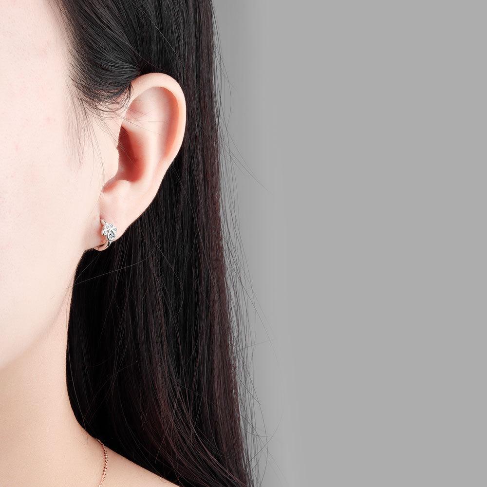 Tancise 925 Sterling Silver Zircon Earrings Drop Earrings For Women Wedding Party Gifts
