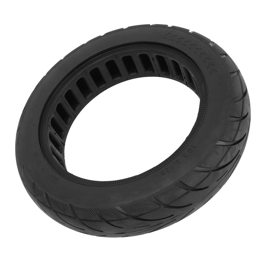 10x2.125 Opona do Hulajnogi Elektrycznej Niewymagająca Pompowania Gumowa Antypoślizgowa Odporna na Uderzenia Wewnętrzne Koło o Strukturze Plastra Miodu do Hulajnogi Elektrycznej