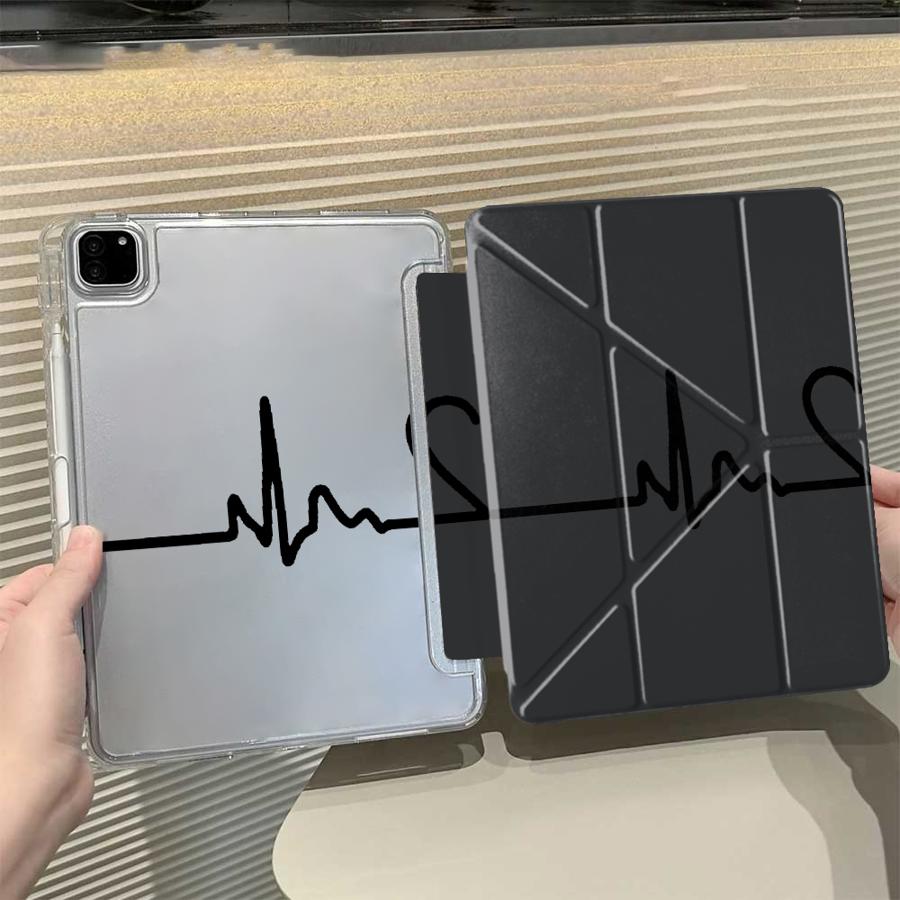

Love Your Line Art Tablet Case For iPad Pro 2025 Air 4 5 M3 M2 1 2 M4 11inch Pro 11th 10th 9th 8th 7th 12.9inch Mini 6 7 Y-Fold iPad Mini 6 8.3