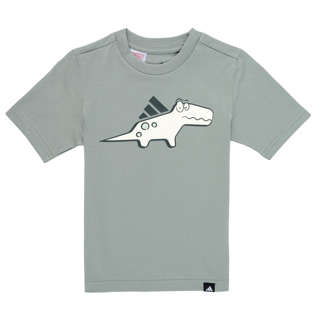 Adidas T Shirt Green Children Aged 3 7 Years Old JD3438 110（5/6Y）