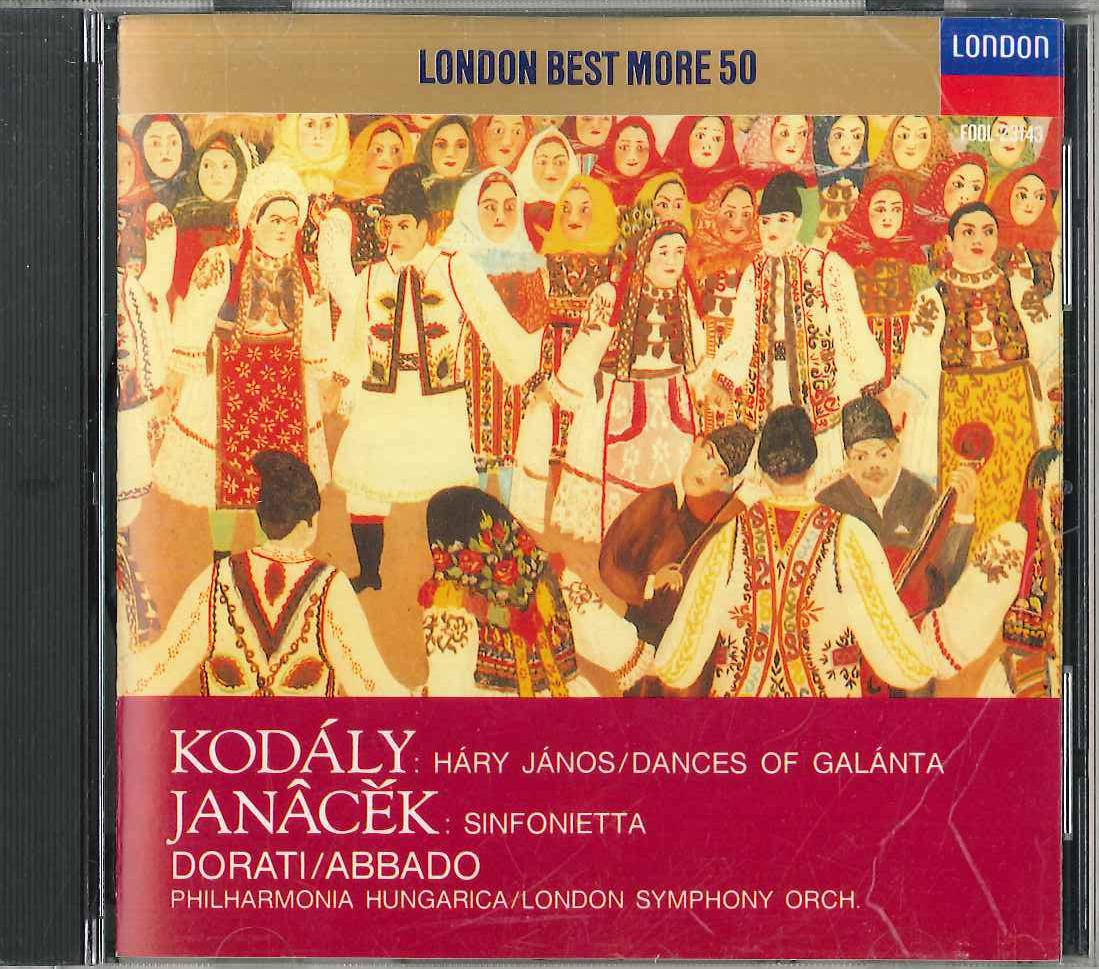 

CD ABBADO - Kodaly Janacek F00L23143 POLYDOR Japan Classical Used