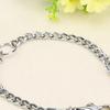 Stainless Steel Double Coupler 2 Way Safety Chain Leash for Two Pet Dogs Walking