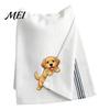 Dog Embroidered Towels Cute Puppy Tea Towel, Corgi Dachshund Kitchen Dish Absorbent Accessories for Owners Quick Dry Hand Towel Lovers Bathroom
