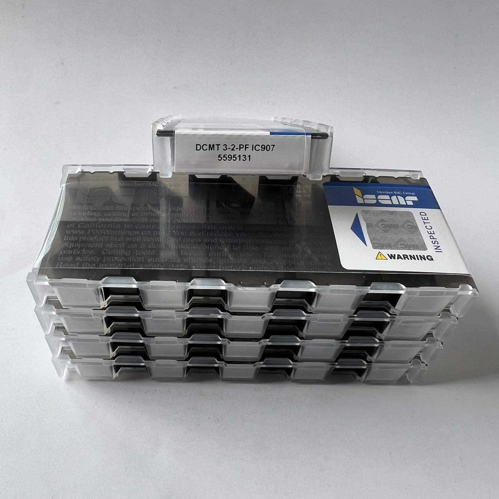 

ISCAR / DCMT11T308-PF IC907 / Industrial indexable Carbide Inserts 10 Pcs