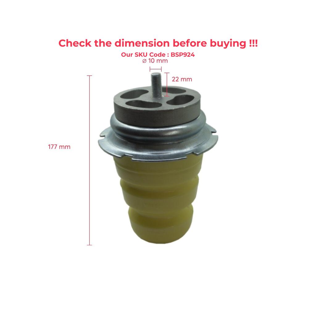 ESP924 Bakaxelfjädring Bump Stop Gummibuffert 46817717 för Fiat Doblo 119 223