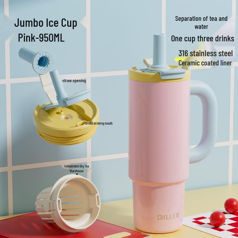 Dilebell Stylish Insulated Thermos Bottle
