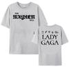 Das MAYHEM Ball T-Shirt Kurzarm Baumwolle Herren T-Shirts Lässig Sommer Sänger Druck Teeshirt Rundhals Locker Herren Damen T-Shirt