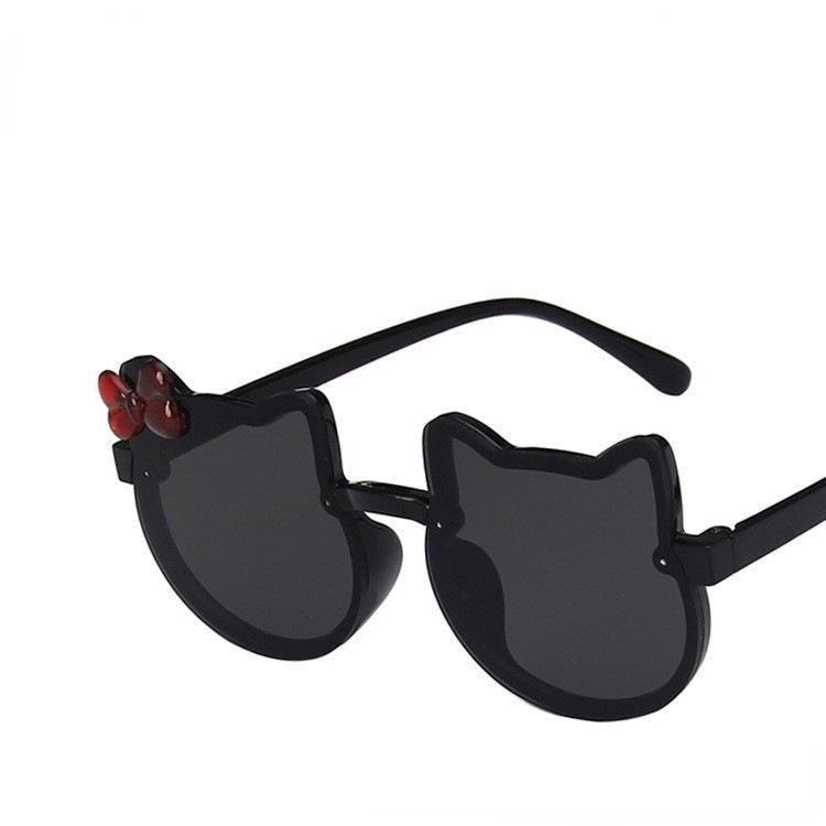 Children'S Sunglasses Girls Uv Protection Cute Super Cute Baby Glasses Little Girl Soft Legs Silicone Polarized Sunglasses