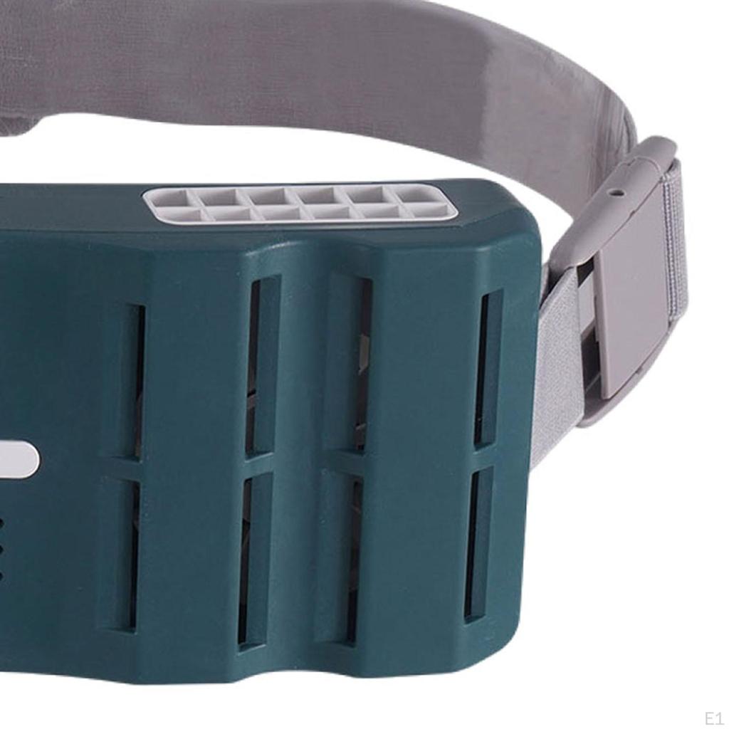 Portable Waist Fan Adjustable Belt Rechargeable Powerful Wind Practical Wearable for Travel